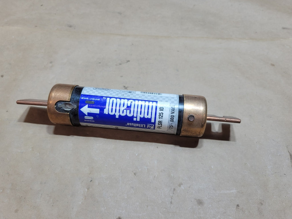 LITTELFUSE 125A 600VAC POWR-GARD Class RK5 Time-Delay Fuse FLSR125ID