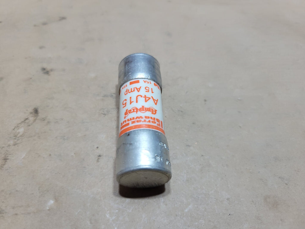 FERRAZ SHAWMUT 15 Amp 600VAC Amp-Trap Class J Fast-Acting Fuse A4J15