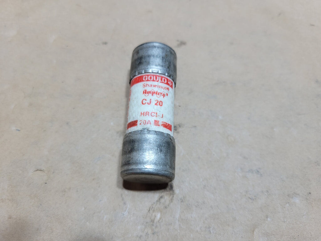 GOULD SHAWMUT 20A 600VAC Amp-Trap HRCI-J Fast-Acting Fuse CJ20