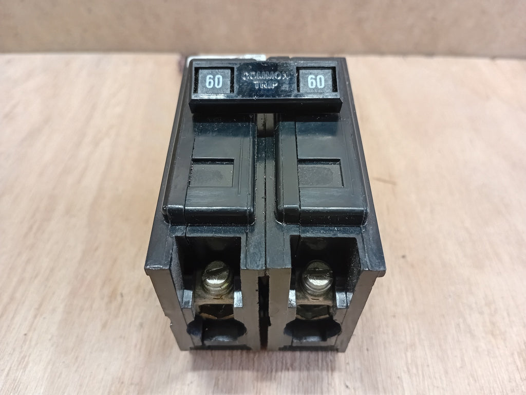 CUTLER-HAMMER BA260 60A 2-Pole 120/240V Bolt-On Thermal Magnetic Circuit Breaker