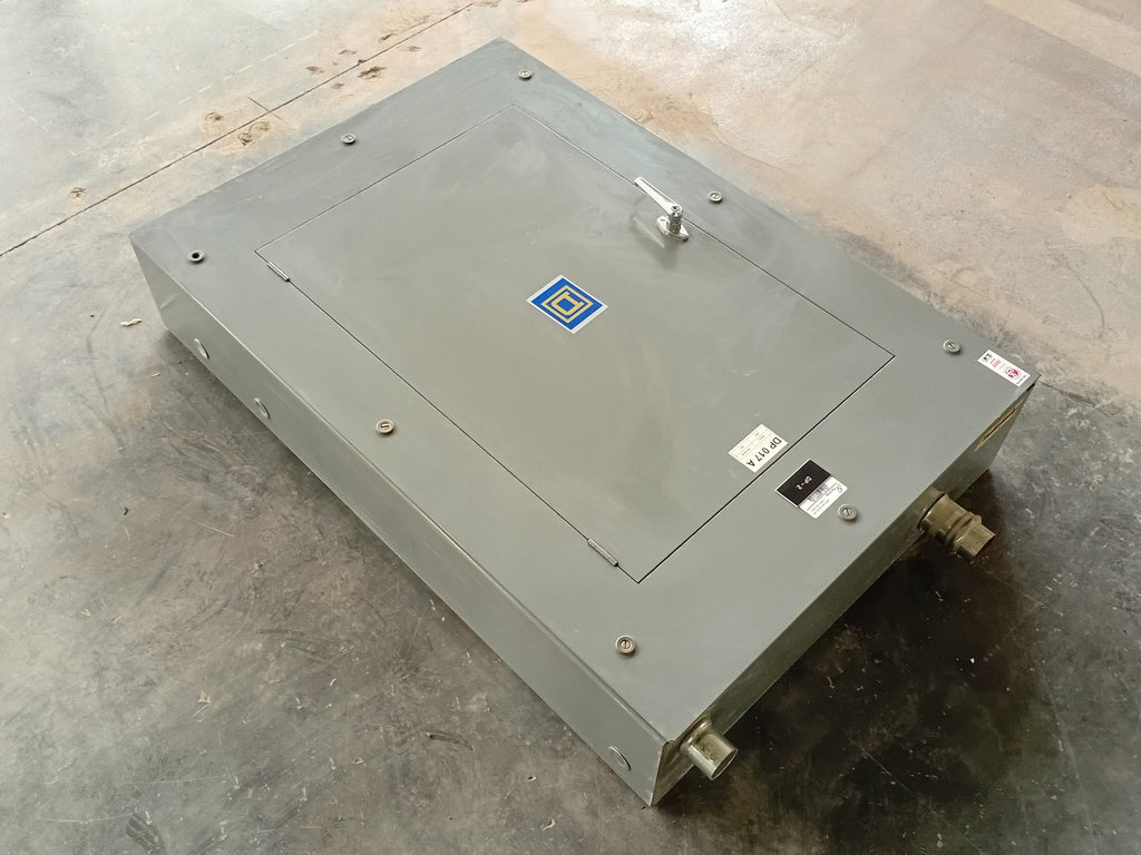 SQUARE D HCM2347-4A I-Line 400A 3-Phase 600V Main Lug Panelboard w/ Enclosure