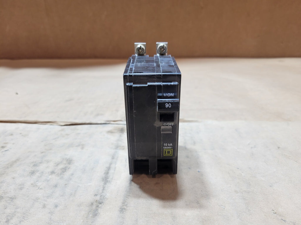 SQUARE D 90 Amp, 2-Pole, 120/240 Volts Circuit Breaker QOB290