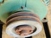 TOSHIBA BY754FLFF3BSHD03 7.5 HP 460V 1750 RPM 213T 3-Phase TEFC Electric Motor w/ Multi-Groove V-Belt Pulley
