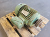 TOSHIBA BY754FLFF3BSHD03 7.5 HP 460V 1750 RPM 213T 3-Phase TEFC Electric Motor w/ Multi-Groove V-Belt Pulley