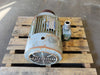 HYUNDAI HJS215SR235 10 HP 230/460V 3-Phase TEFC Inverter Duty AC Motor 1765 RPM 215T Frame w/ Double-Groove V-Belt Pulley