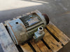 HYUNDAI HJS215SR235 10 HP 230/460V 3-Phase TEFC Inverter Duty AC Motor 1765 RPM 215T Frame w/ Double-Groove V-Belt Pulley