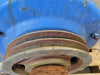 SUMITOMO SM-CYCLO CHH-6175Y-29 29:1 Shaft Mounted Gear Reducer 1750 RPM Input w/ Chain Sprocket & Dual V-Belt Pulley