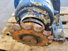 SUMITOMO SM-CYCLO CHH-6175Y-29 29:1 Shaft Mounted Gear Reducer 1750 RPM Input w/ Chain Sprocket & Dual V-Belt Pulley