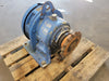 SUMITOMO SM-CYCLO CHH-6175Y-29 29:1 Shaft Mounted Gear Reducer 1750 RPM Input w/ Chain Sprocket & Dual V-Belt Pulley
