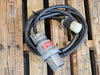 APPLETON ACP6034BC Powertite 60A 600VAC 3W 4P Hazardous Location Plug Cable Assembly w/ Hubbell 30A 600V 3ph Connector