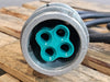 CROUSE-HINDS APJ10465 100A 3-Wire 4-Pole Arktite Pin & Sleeve Connector Cable Assembly