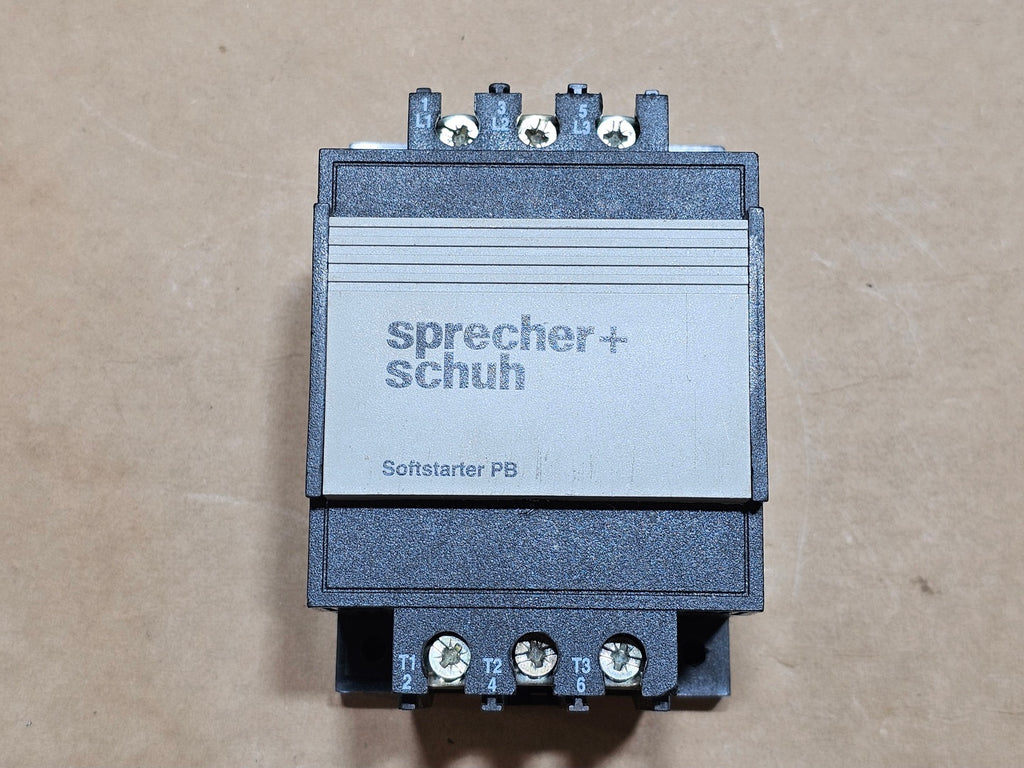 SPRECHER + SCHUH PBS-011-600V PB Series 3-Phase Soft Starter 600V 11A 10HP 575VAC Motor Controller