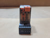 SCHRACK MT301024 24VDC 3PDT Industrial Plug-In Relay w/ MT78740 Screw Terminal Socket Base 10A