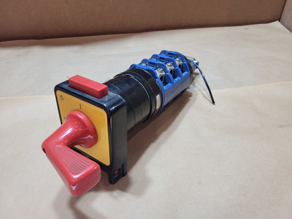 KRAUS & NAIMER 150 Amp, 690V, 0-1 Rotary Cam Switch Disconnect C125