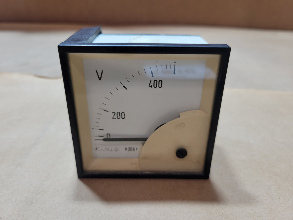 HOBUT Analogue AC Panel Voltmeter 0-500V DIN72 72x72mm D72SD