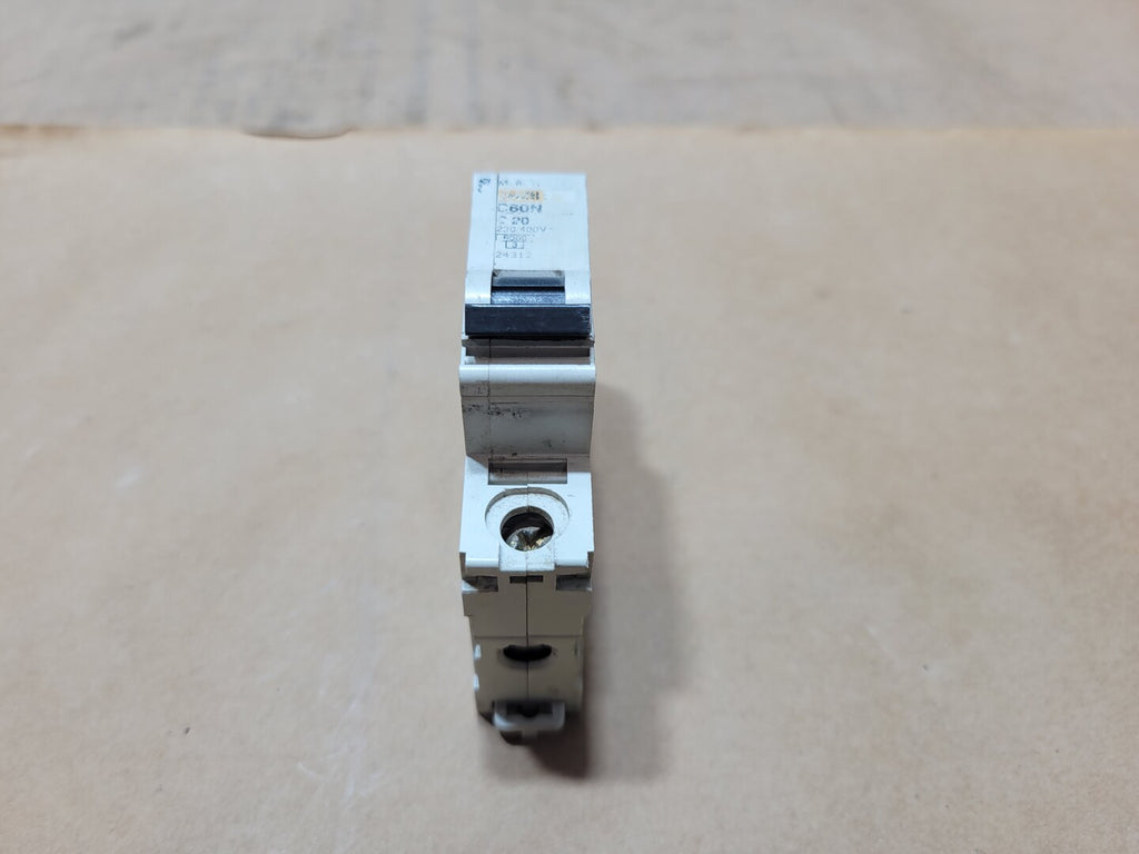 MERLIN GERIN 20A 1-Pole 230/400V C Curve Circuit Breaker Multi 9 C60N