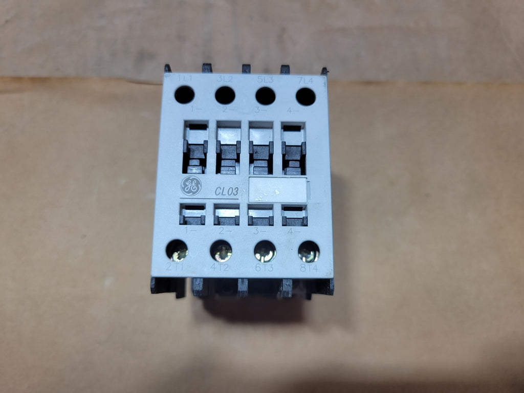 GENERAL ELECTRIC 4NO, 120VAC Coil, 25A 4-Pole Contactor CL03A400M