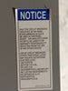 EATON 225 Amp, 120/208 Volt, 3 Ph, 42 Circuits Panelboard Pow-R-Line 1a