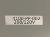 EATON 225 Amp, 120/208 Volt, 3 Ph, 42 Circuits Panelboard Pow-R-Line 1a