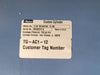 TECHNEQUIP 12", 100 PSI Knife Gate Slurry Valve TG12-AC-316L-PGR-SVC24V-LSC-PRV-LOCA-NM410
