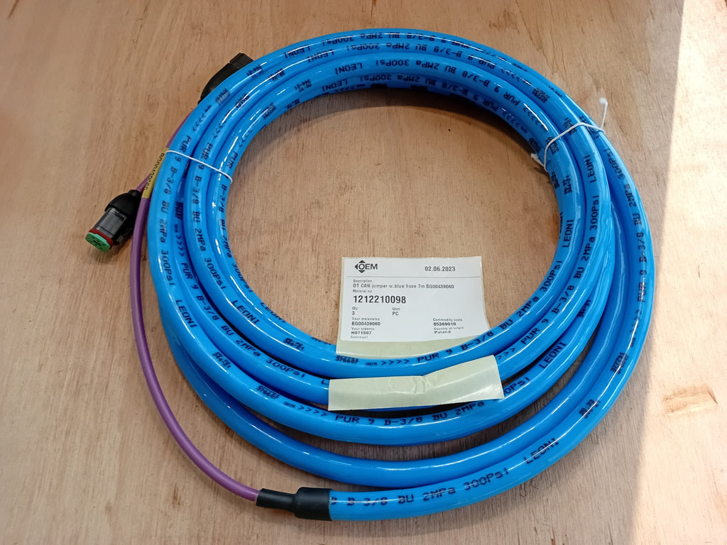 SANDVIK DT CAN Jumper Wire Blue Hose 7m BG00439060, 1212210098