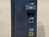SQUARE D 50 Amp, 2-Pole, 120/240VAC Bolt-On Circuit Breaker QOB250