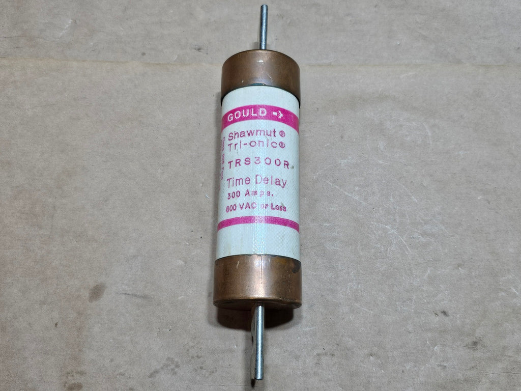 GOULD SHAWMUT Tri-onic TRS300R 300A 600VAC Class RK5 Time Delay Current Limiting Fuse