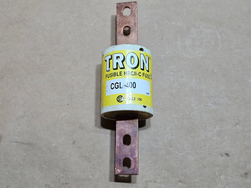 COOPER BUSSMAN INC. TRON CGL-400 400A 600VAC HRCII-C Current Limiting Fuse Blade Type