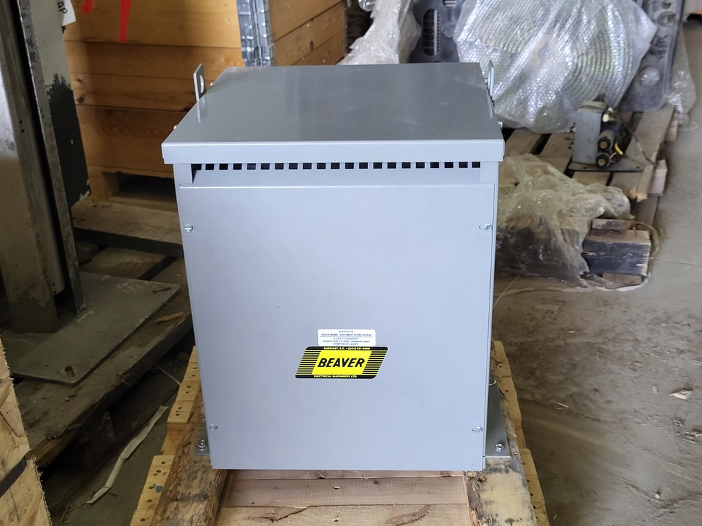 BEAVER 15 kVA Isolation Transformer, 208 pri. volts, 120/240 sec. volts SVR15H-G8C3