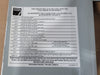 FEDERAL PIONEER BE318-36 100A 120/240V 3-Phase 36-Circuit Stab-Lok Panelboard w/ Enclosure & Cover
