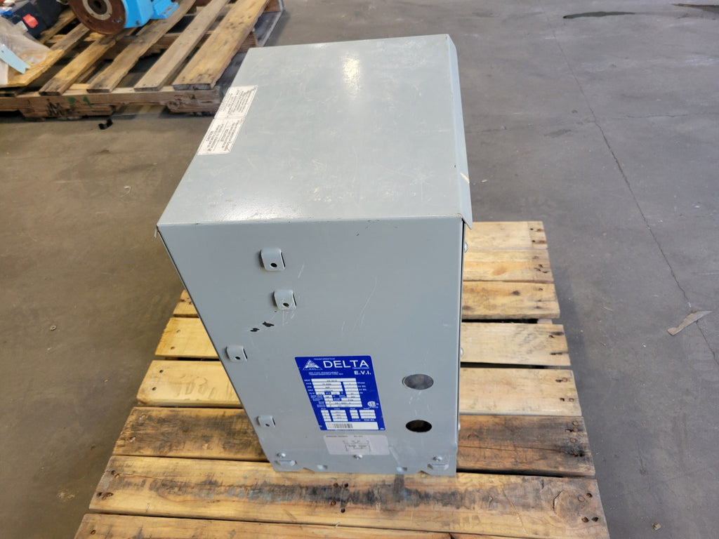 DELTA EVI DS0010 10 kVA Single Phase Dry-Type Isolation Transformer 600V Primary 120/240V Secondary NEMA 1