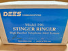 DEES COMMUNICATIONS Stinger 90 Model 196 Line-Powered Industrial Telephone Ringer 110 dBA RJ11 Wall Mount