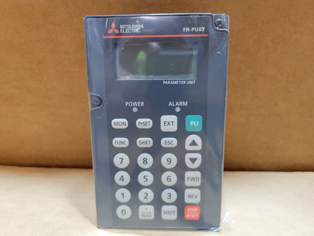MITSUBISHI ELECTRIC FR-PU07 Parameter Unit Programming Keypad HMI for FR-Series VFD Inverters