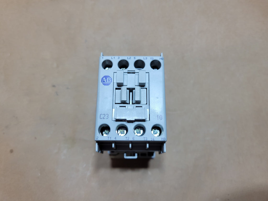 ALLEN-BRADLEY 100-C23D10 IEC 3-Pole 23A Contactor 110/120VAC Coil 1NO Auxiliary Series C