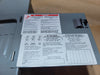 SQUARE D CQO4-8M60DS-GP 60A Manual Generator Transfer Panel 120/240V 4 Space 8 Circuit QO