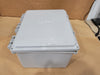 INTEGRA ENCLOSURES Premium Series 12x10 Industrial Electrical Enclosure w/ SBP1210 Steel Back Panel, SBP86 Panel & MFKG-P10 Mounting Feet