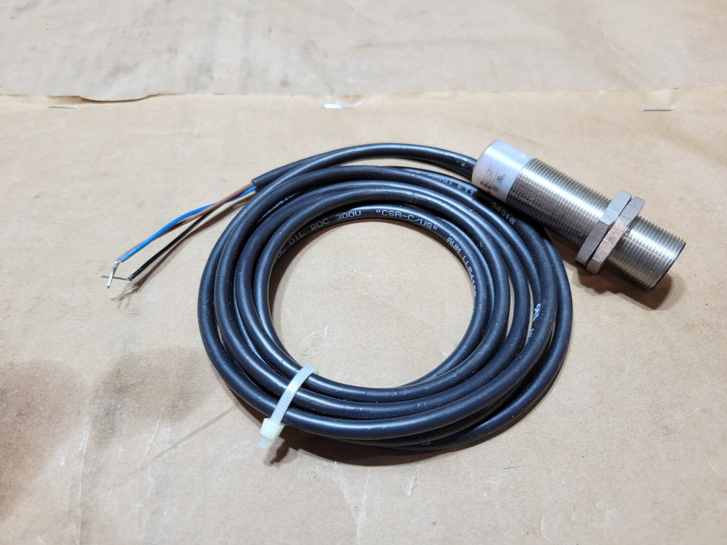 EATON E57P-18SNN5-C2 M18 Inductive Proximity Sensor 5mm NPN NO 10-48VDC 2m Cable 197789