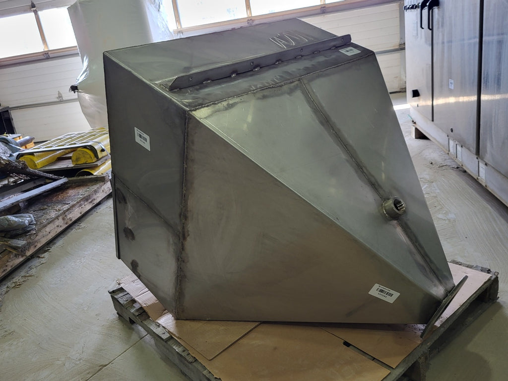 Industrial Stainless Steel Hopper, 36 x 46 x 39 in.
