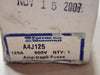 FERRAZ SHAWMUT 125 Amp, Class J, Current Limiting Fuse A4J125