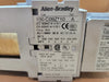 ALLEN-BRADLEY 9A, 3 Pole, 1NO, 24VDC Contactor 100-C09Z*10 w/ 2NO+2NC Auxiliary Block 100-F