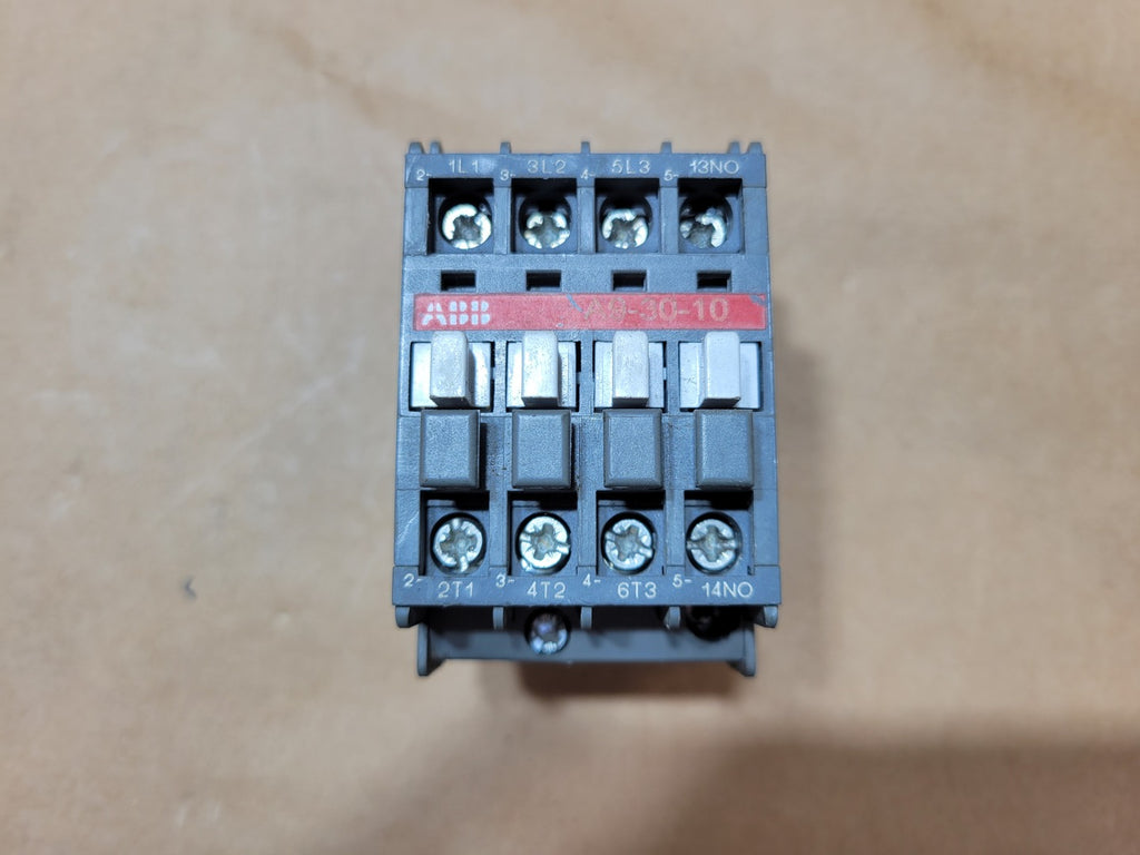 ABB 25 Amp, 3 Pole, 1NO, 220-240 VAC Coil Contactor A9-30-10
