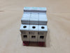 LITTELFUSE LPSM 30A 600V 3-Pole POWR-SAFE Midget Fuse Holder DIN Rail