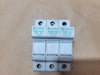 LITTELFUSE LPSM 30A 600V 3-Pole POWR-SAFE Midget Fuse Holder DIN Rail