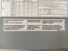 CUTLER-HAMMER Pow-R-Line 1a 225A 120/208V 3-Phase 42-Circuit Panelboard Interior