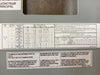 CUTLER-HAMMER Pow-R-Line 1a 225A 120/208V 3-Phase 42-Circuit Panelboard Interior