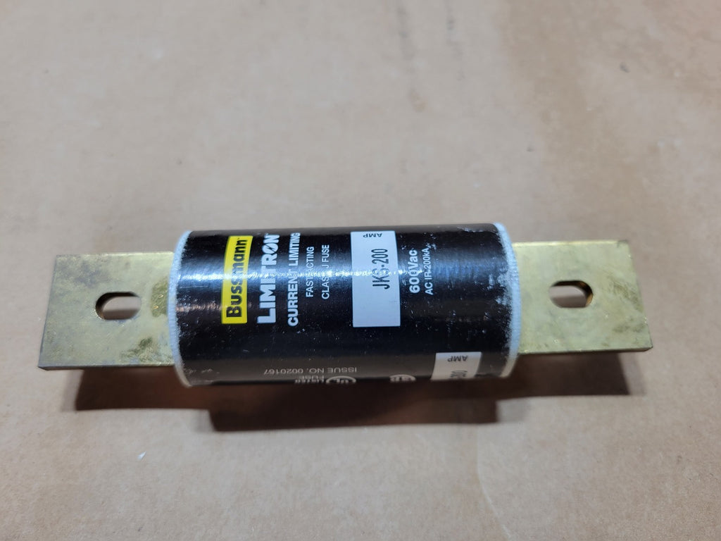 BUSSMANN JKS-200 200A 600VAC LIMITRON Class J Fast-Acting Fuse