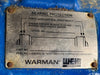 WARMAN 3/2 AH Horizontal Centrifugal Slurry Pump w/ 7-1/2 HP Motor