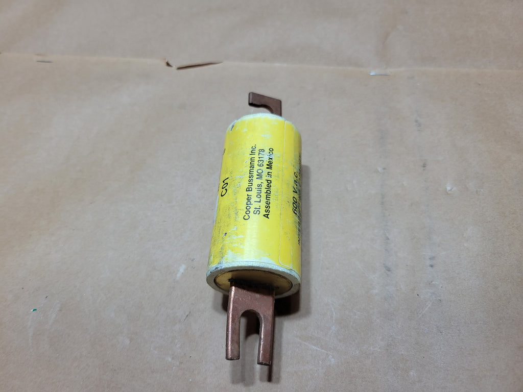 COOPER BUSSMAN INC. CGL-125 125A 600VAC TRON HRC Form II Class C Fuse