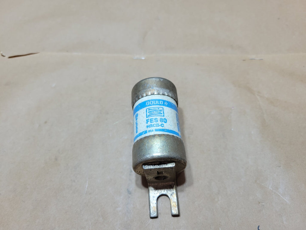 GOULD FES80 80A 600V HRCII-C Class C Fast-Acting Fuse