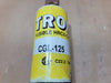 COOPER BUSSMAN INC. CGL-125 125A 600VAC TRON HRC Form II Class C Fuse